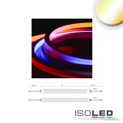 Fuldt silikoniseret LED-strip NEONPRO FLEX 1615 3-polet, tunable white hvid