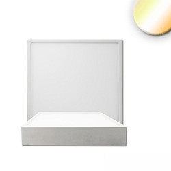 Loftlampe PRO 120MM firkantet, CCT Switch IP20, hvid dæmpbar