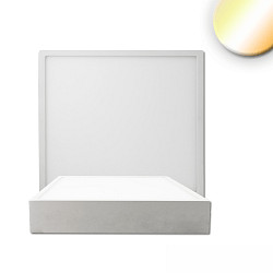 Loftlampe PRO 170MM firkantet, CCT Switch IP20, hvid dæmpbar
