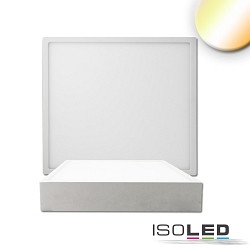 ceiling luminaire PRO 225MM square, CCT Switch IP20, white dimmable