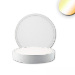 Loftlampe PRO 120MM rund, CCT Switch IP20, hvid dæmpbar