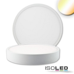 ceiling luminaire PRO 225MM round, CCT Switch IP20, white dimmable