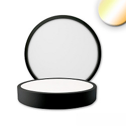 Loftlampe PRO 170MM rund, CCT Switch IP20, sort dæmpbar