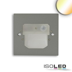 Vgindbygningslampe SYS-WALL68 med sensor IP20, sort 