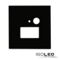 Dksel SYS-WALL68 firkantet, sort