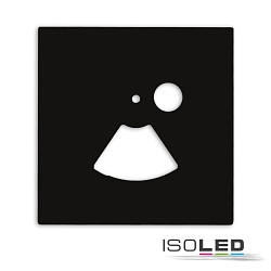 Dksel SYS-WALL68 firkantet, sort