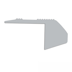 Endkappe EC222 (STAIRS12) indbygget version, venstre, s�t med 1, gr�