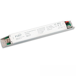 Transformer PWM 24VDC SELV, 0-60W, ULTRASLIM, PUSH/DALI-2 DALI styrbar, konstant sp�nding, smal