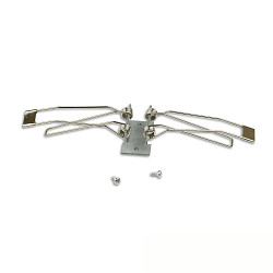 Monteringsbeslag TRACK48 RECESSED s�t med 4, rustfrit st�l