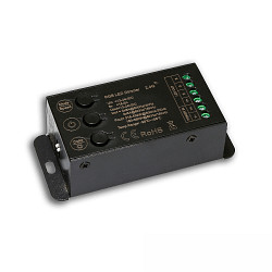 D�mper RADIO MESH MULTI-PWM RGB, 3-CH, 12-24V DC 12-18A med afbryder, 3 kanal, med omskifterknap, Sys-Pro styrbar
