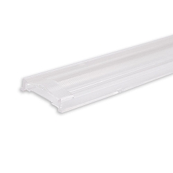 Linse C64 2X25� ASYM DOUBLE (LAMP30 V2) dobbelt, asymmetrisk, gennemsigtig