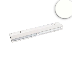 Skinne spot WALLWASHER 22CM ASYM 100�- TRACK48 (DALI) stiv, DALI styrbar, asymmetrisk, UGR < 19 IP20, hvid d�mpbar