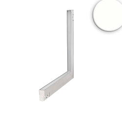 Skinne spot CORNER 90� VERTICAL - TRACK48 (DALI) stiv, DALI styrbar, prismatisk, magnetisk montering IP20, hvid d�mpbar