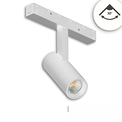 Skinne spot SPOT 7W - TRACK48 (DALI) svingbar, DALI styrbar, UGR < 19, magnetisk montering IP20, hvid d�mpbar