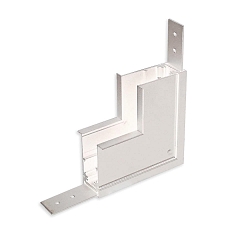 hj�rnestik VERTICAL - TRACK48 RECESSED isoleret, mekanisk, lodret, hvid