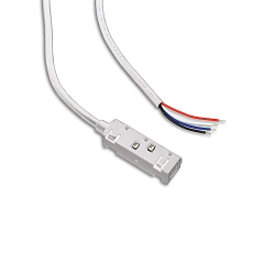 Feeder TRACK48 - 50CM CABLE DALI styrbar, 4-polet, universal, hvid