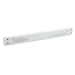 Transformer ULTRASLIM 24V DC 0-100W SELV omskiftelig, hvid
