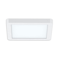 overflade- / indbygningslampe FLEX PRO 235X235 CCT Switch, justerbar IP44, hvid d�mpbar