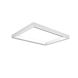skinne TRACK48 H50 / 59.2 X 89.2CM (EMTPTY FRAME) firkantet, uden indsatser, sort
