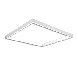 skinne TRACK48 H50 / 90 X 100CM (EMTPTY FRAME) firkantet, uden indsatser, sort