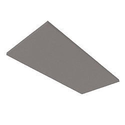 ACUOSTIC ABSORBER H25 / 50 X 119.2CM, gr�