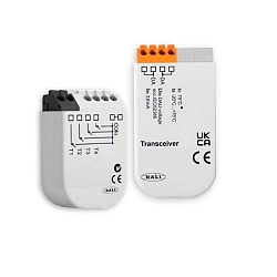 ISO-116822 (TRANSMITTER) + ISO-116927 (RECEIVER) s�t med 1, hvid