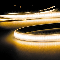 fully siliconised LED strip AQUA CRI927 LINEAR 48V/8W - 5M 2-pole white
