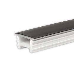 tilbeh�r profil d�ksel FLEX-COVER16 TWIST+BEND, opal, sort 2000cm