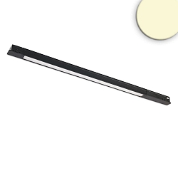Skinne Line�rt lampe TRACK48 LINE+ MINI ON-OFF 42CM omskiftelig, prismatisk IP20, sort mat 