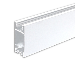 Gardineprofil CURTAIN 10 ONE HIGH 1-fold, hvid