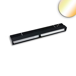 Wallwasher TRACK48 asymmetrisk IP20, sort d�mpbar