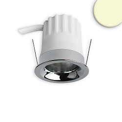 Indbygget spotlys BACK32 rund, g� tilbage IP20, chrom d�mpbar