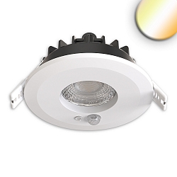 Indbygget spotlys VARIO-68 med sensor IP65, hvid 