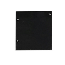 Endkappe EC 133 CURTAIN 10 ONE FLAT VISOR 2 stk., venstre-h�jre, hvid