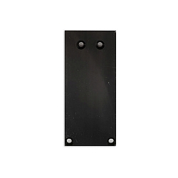 Endkappe EC130 CURTAIN 10 ONE HIGH 2 stk., sort