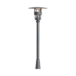 lampehoved FREJA E27 IP23, sort, gennemsigtig