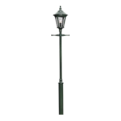 lampehoved VIRGO 1-flamme E27 IP23, gr�n, r�gfarver
