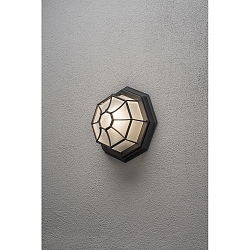 Wall or ceiling luminaire, IP23, E27 max. 60W