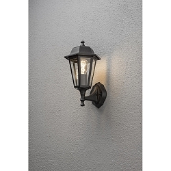 Wall luminaire, 1-flame aufwärts BIG, IP23, E27 max. 60W, E27 max. 60W