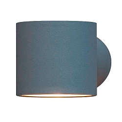 Udendørs wall luminaire MODENA up / down G9 IP44, grå, gennemsigtig