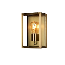 Udendørs wall luminaire CARPI E27 IP44, messing dæmpbar