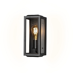Glas til CARPI E27 IP44, sort d�mpbar