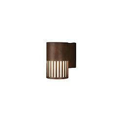 outdoor wall luminaire PISTOIA E27 IP54, rust dimmable