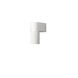 outdoor wall luminaire TEMI down, cylindrical GU10 IP54, gold, black dimmable