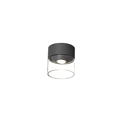 Loftlampe VARESE omskiftelig IP54, m�rkegr� 