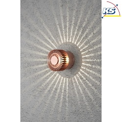 Udendrs wall luminaire MONZA IP54, kobber 