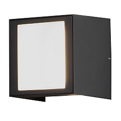 Udendørs wall luminaire CREMONA up / down, justerbar IP54, antracit, opal