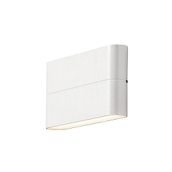 Udendørs wall luminaire CHIERI up / down IP54, opal, hvid 