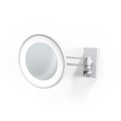 Spejl med belysning BS 36 LED 3-fold IP 44, hvid mat