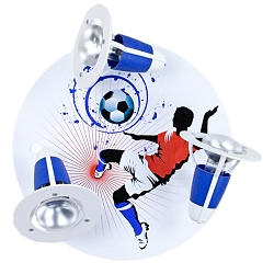 Loftlampe SOCCER 3-flammer E14 IP20